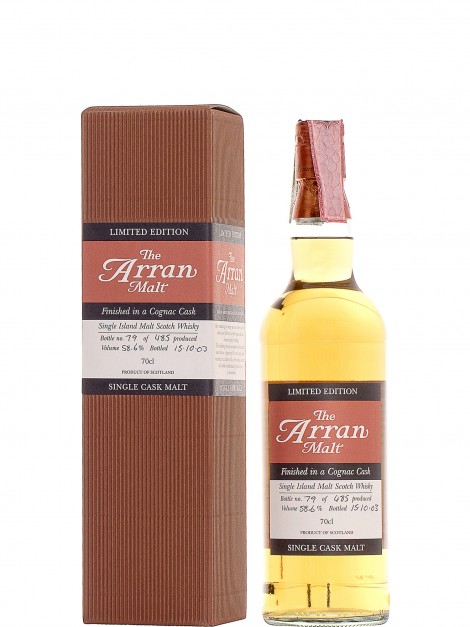 Arran Cognac Finish Bottled 2003