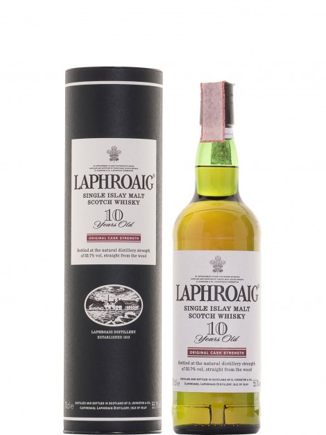 Laphroaig 10 Year Old Cask Strength 55.70%