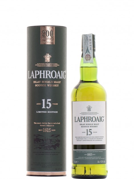 Laphroaig 15 Year Old 1815 - 2015