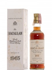 The Macallan 1965 17 Y.O. Sherry Wood - Bottled 1984