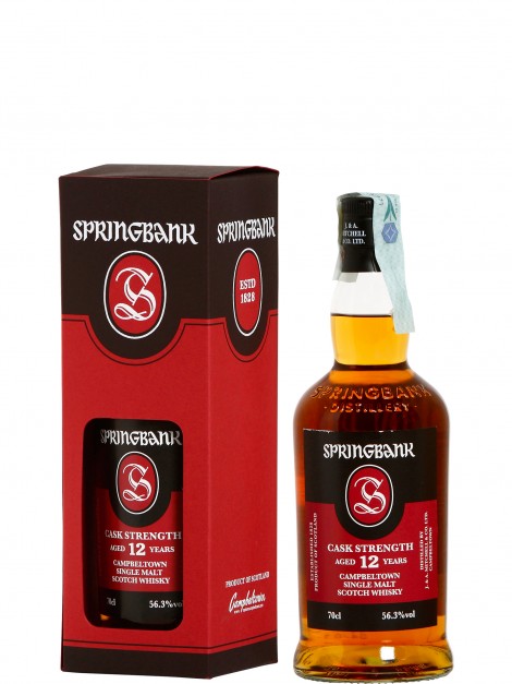 Springbank 12 Year Old Cask Strenght Batch 16