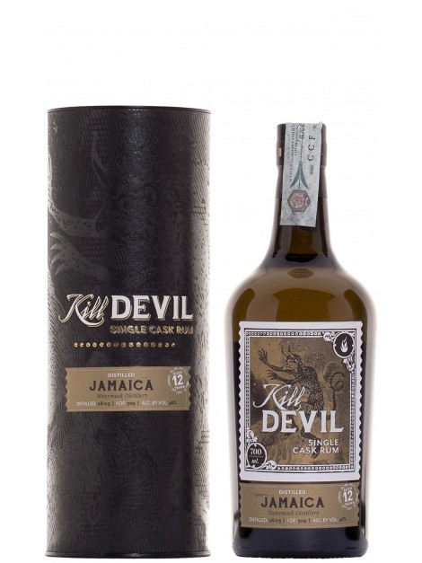 Jamaica Rum Monymusk 2003 12 Y.O. Single Cask Rum Kill Devil