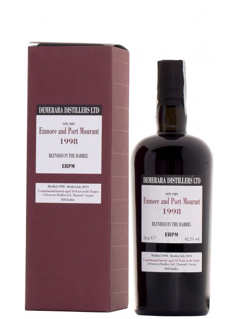 Very Rare Enmore And Port Mourant 1998 Rum