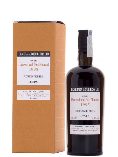 Very Rare Diamond And Port Mourant 1995 Rum