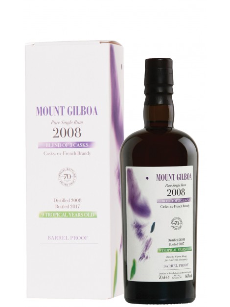 Mount Gilboa 2008 70Th Velier Anniversary Rum