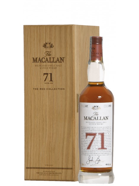 The Macallan 71 Years Old Red Collection