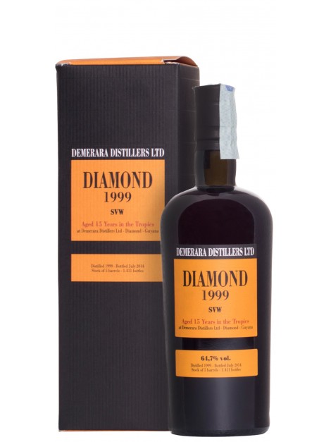 Demerara Diamond SVW 1999 15 Year Old Rum