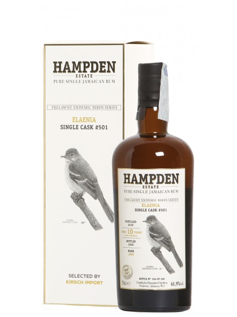 Hampden 10 Years Old 2010 LROK Single Cask 501 Kirsch