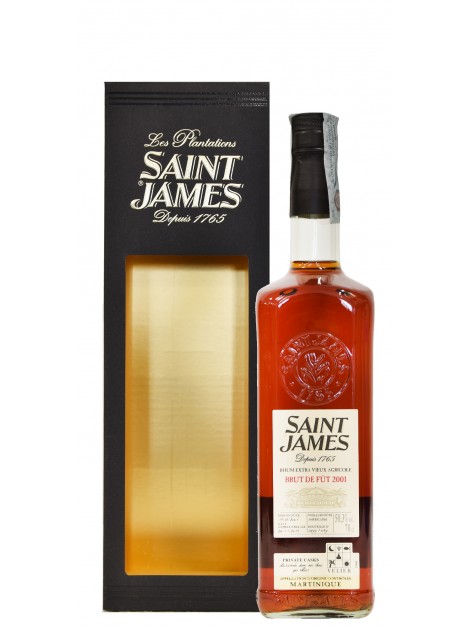 Saint James 2001 17 Y.O. Brut de Fut