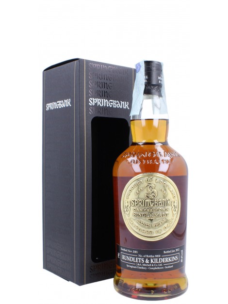 Springbank Rundlets & Kilderkins 10 Years Old 2001