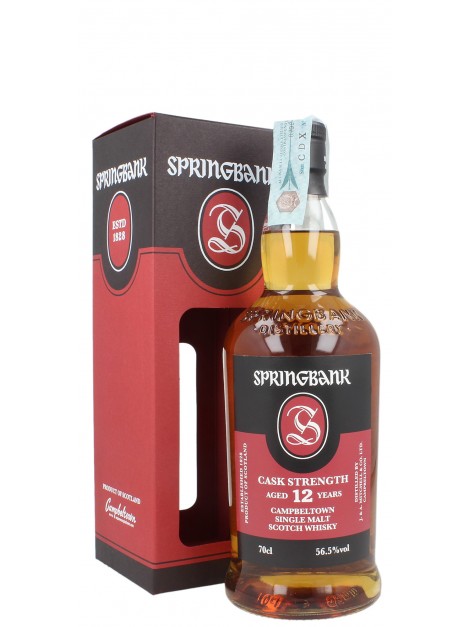 Springbank 12 Years Old Cask Strength Batch 15