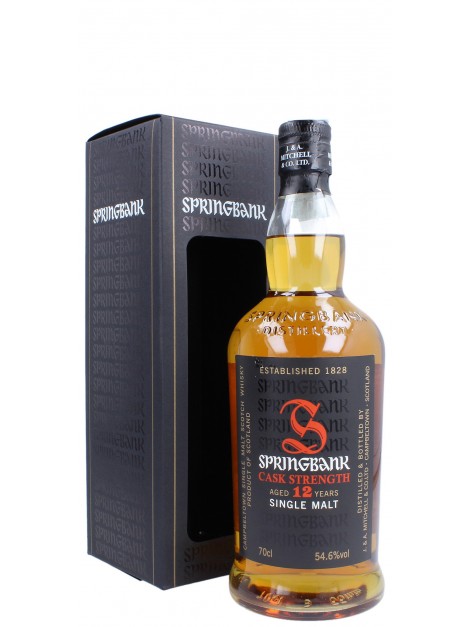 Springbank 12 Years Old Cask Strength Batch 1