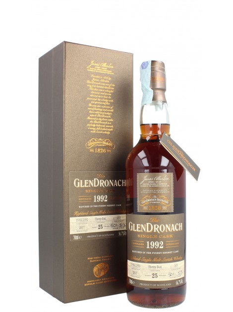 The GlenDronach 25 Years Old Cask 103 Batch 16