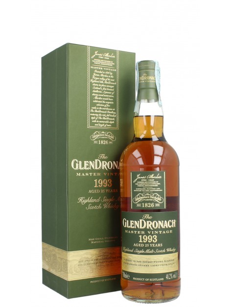 The GlenDronach 1993 25 Years Old Master Vintage
