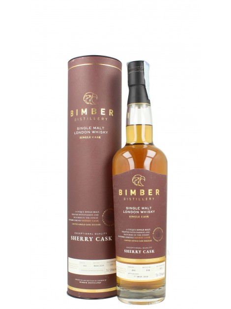Bimber ex PX Sherry Single Cask No.41 Years Old 2020