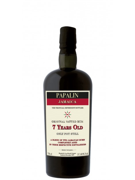 Papalin Jamaica 7 Y.O. 2021 Overproof