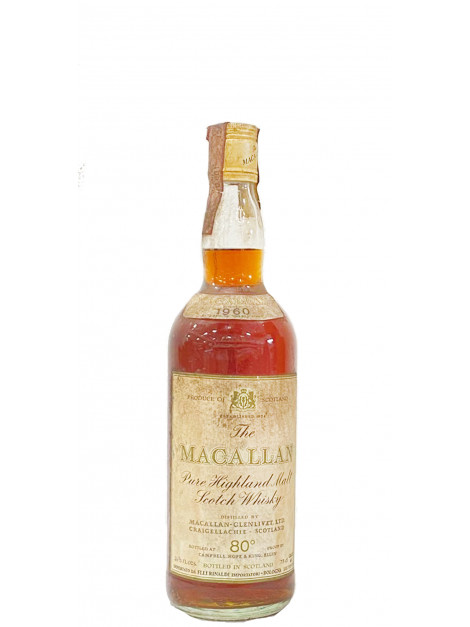 The Macallan 1960 80 Proof 3/4 Fratelli Rinaldi NO BOX