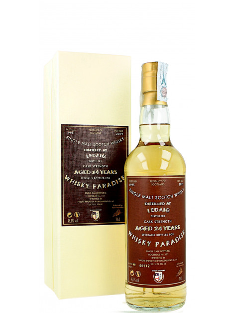 Ledaig W.P Exclusive 1995 24 Years Old Cask Strenght Bottled 2019