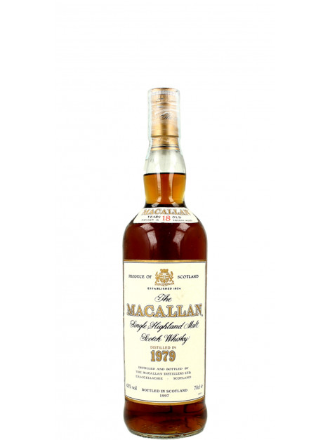 The Macallan 1979 18 Years Old Giovinetti Import Bottled 1997