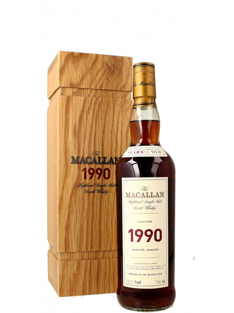The Macallan 1990 22 Years Old Bottled 2013