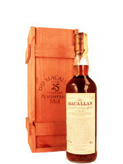 The Macallan 1970 25 Years Old The Anniversary Malt Giovinetti Bottled 1995