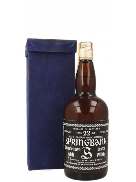 Springbank 22 Years Old Sherry Wood