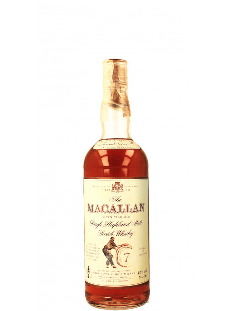 The Macallan 7 Years Old Single Malt Giovinetti