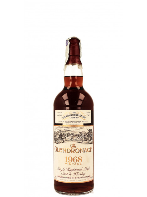 Glendronach 1968 25 Years Old Bottled 1993