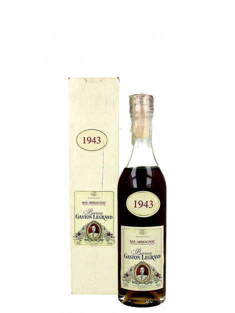 Baron G Legrand Armagnac 1943 40° Cl 20