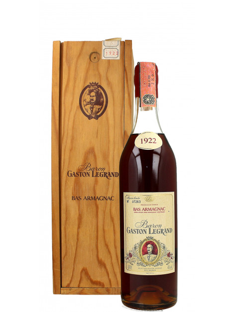 Baron G Legrand Armagnac 1922