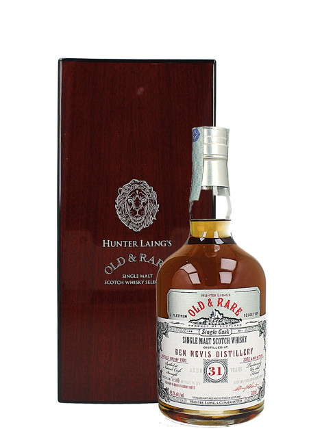 Ben Nevis 1991 31 Y.O. Old & Rare By Hunter Laing