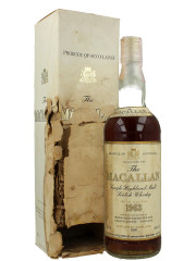 The Macallan 1963 Bottled 1980 No Box
