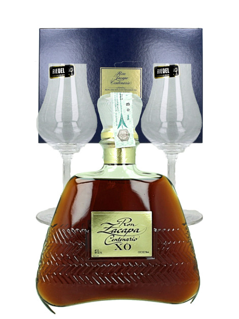 Zacapa XO Set with 2 tasting glasses Riedel/Zacap Rum