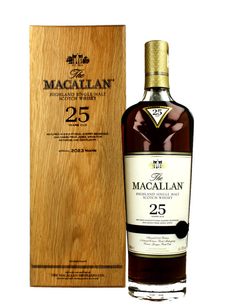 The Macallan 25 Year Old Sherry Wood 2023