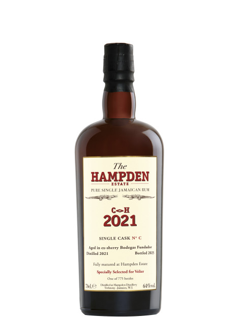 Hampden C H 2021 Single Cask No. C Selected for Velier