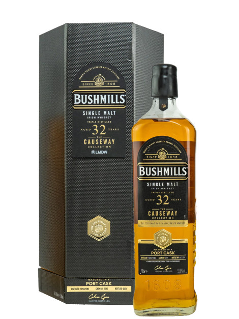 Bushmills 32 Y.O. 1989 Port Cask Conquête 53.80°