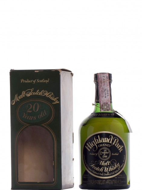 Highland Park 1956 20 Year Old Bottled 1976