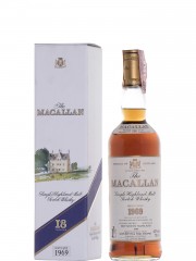 The Macallan 1969 18 Y.O. Sherry Wood - Bottled 1988