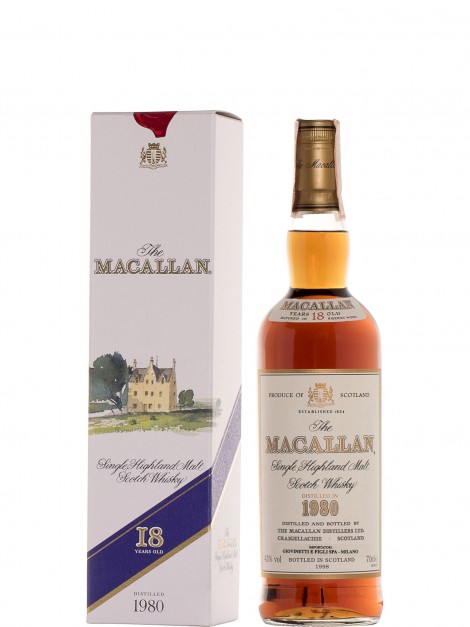 The Macallan 1980 18 Year Old Sherry Wood