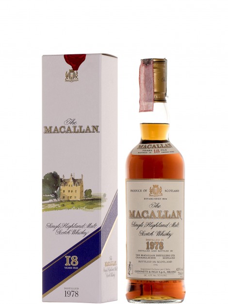The Macallan 1978 18 Year Old Sherry Wood